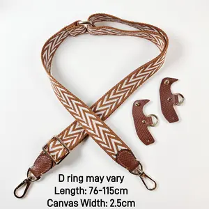 Le Pliage DIY Conversion Kit Pouches Handbags Adjustable Leather Strap with Gold/Silver Polished Hardware & Customizable D Ring Set