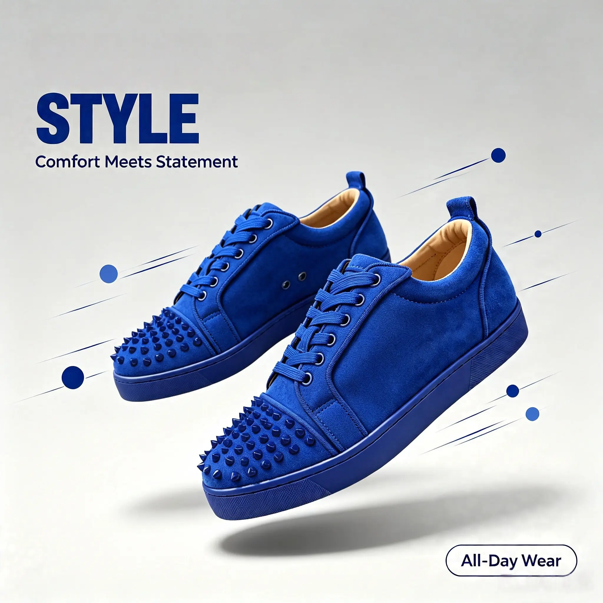 Men Suede Casual Shoes Perfect For Commute & Daily Outfit