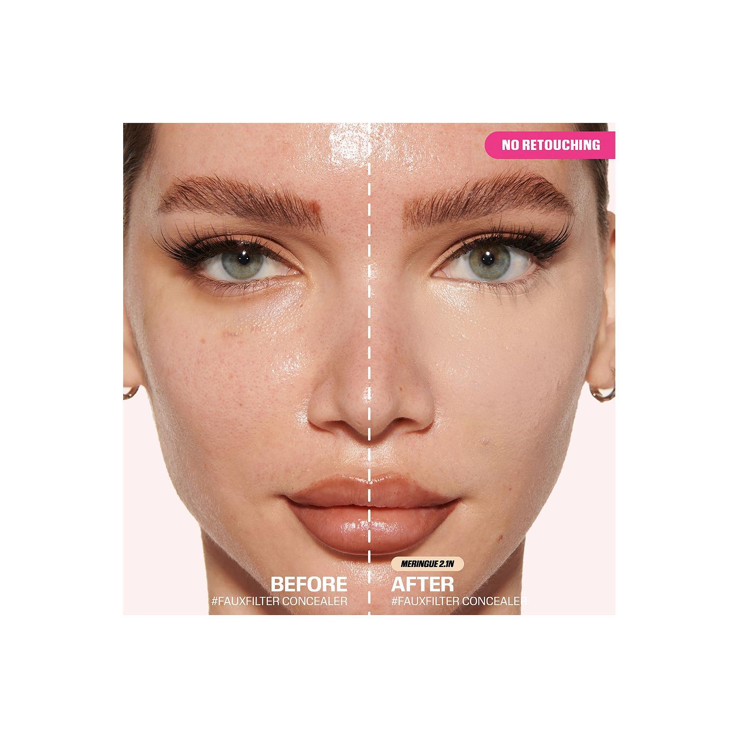 Huda Beauty Faux Filter Luminous Matte Concealer in Meringue 2.1