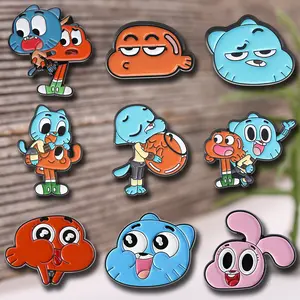 9PCS Cartoon Anime Pins - Perfect for Backpacks & Clothing - Exquisite Gifts for Family & Friends - Ideal for Men & Women's Daily Travel Accessories pins