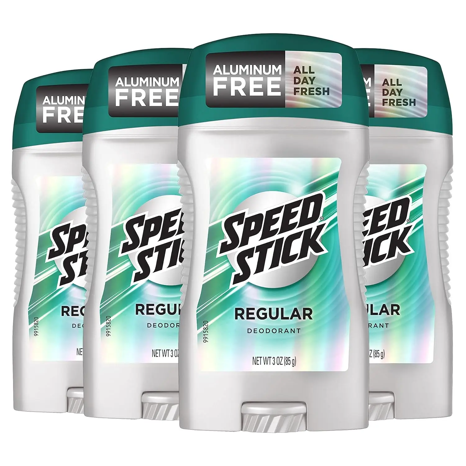Speed Stick Male All Body Deodorant - Regular, 3 oz, 4-Pack, Anti-Odor, Anti-Sweat, Cooling Formula, Aluminum-Free, Cleansing, Daily Wear, Antiperspirant Deodorant, Aluminum Free Deodorants sohochic