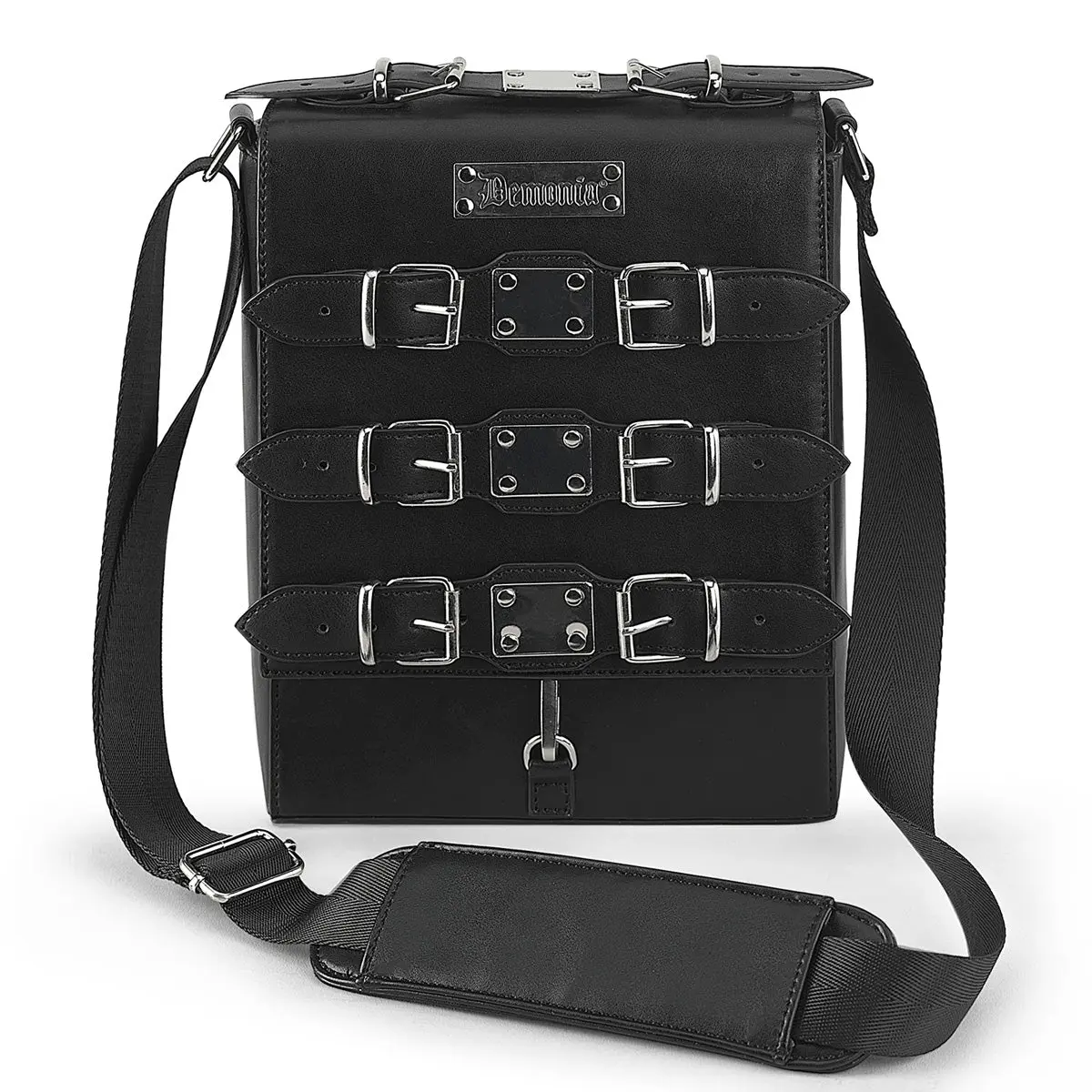 Demonia Vegan Leather Crossbody Bag Demonia Vegan Leather Crossbody Bag