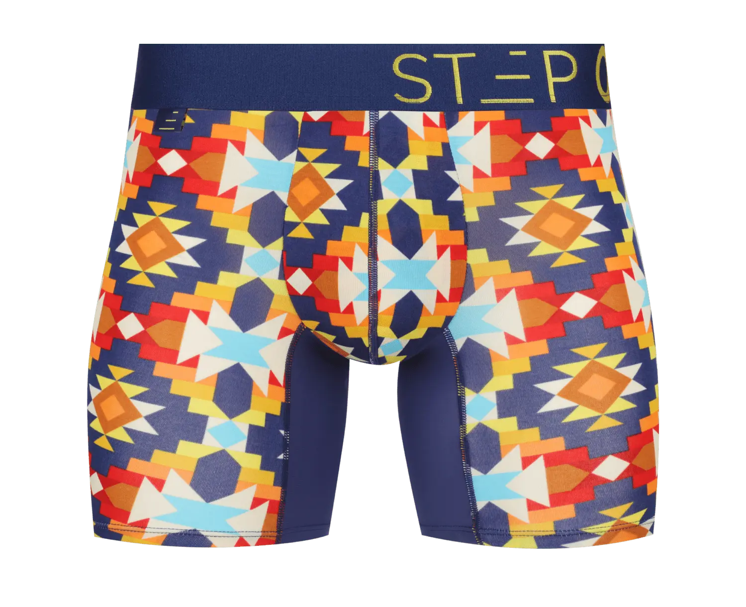 Men's Kaleidoscope Boxer Briefs in a Soft Bamboo Blend, Ride-Up Resistant Underwear with 3D Comfort Pouch, Mix & Match Sizing, Multi-Size, Hidden Pouch, Ride-Up Guard, 95% Viscose, Ultraglyde™, Stretch, Spandex, Menswear