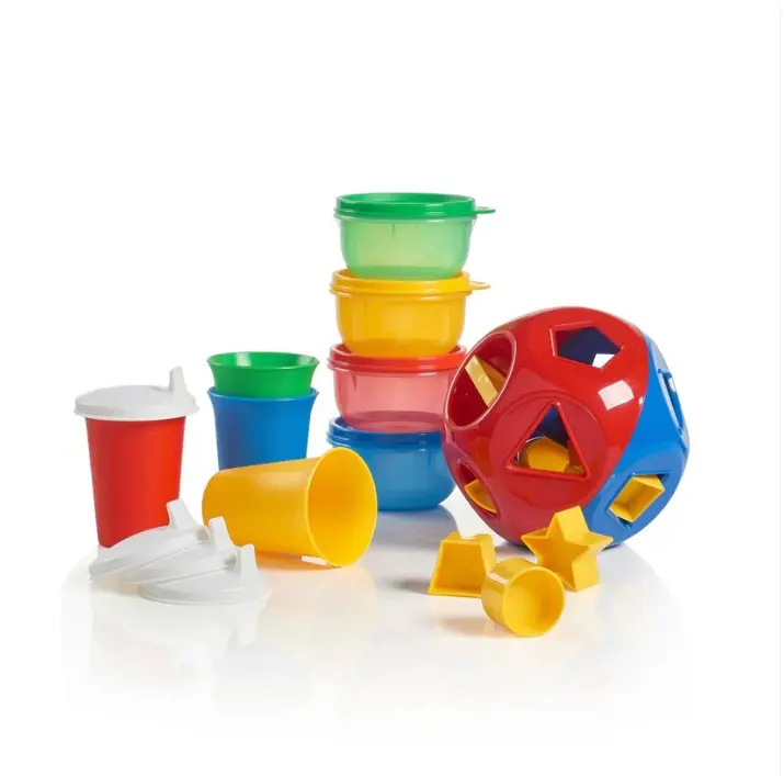 Tupperware Classic 6 oz Bell Tumblers - Ideal Bowls - Or SHAPE Ball