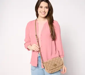 Patricia Nash Quilted Denim Bonny Crossbody