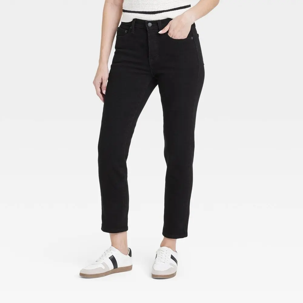 Universal Thread Women's Mid Rise Slim Fit Ankle Jeans Midweight Universal Thread Women's Mid Rise Slim Fit Ankle Jeans Midweight