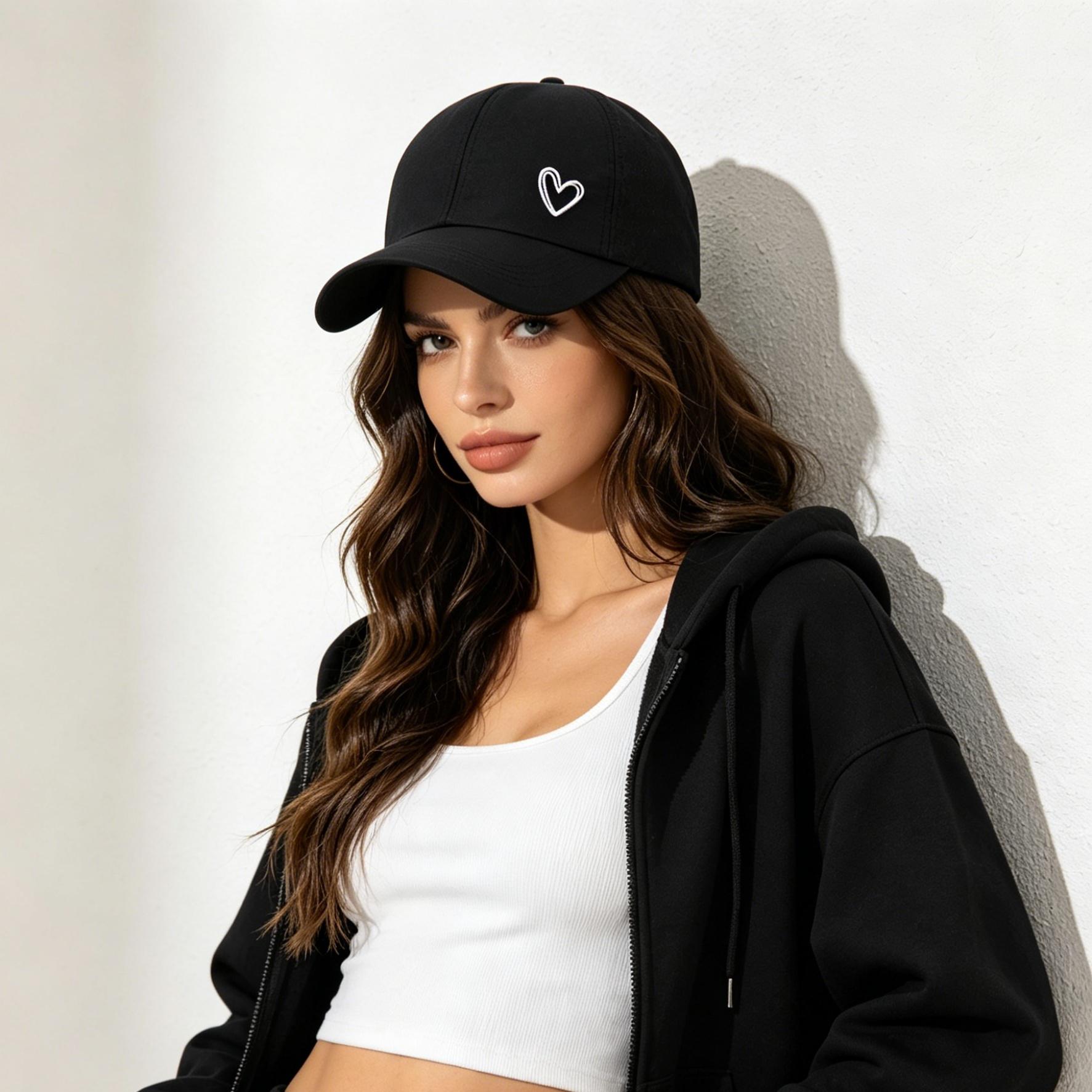 2PCS Outdoor Sports Cross-Over Ponytail Quick-Dry Hat with Breathable Mesh Panel for Sun Protection; European-Style Baseball Cap for Spring and Summer