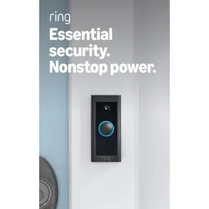 Video Doorbell Wired, Home or business security, Two-Way Talk, advanced motion detection, HD camera and real-time alerts to monitor your front door (wiring required)
