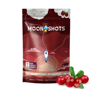 Moonshots Mushroom Gummies – Wildberry – 10 Ct For Enhanced Focus & Energy