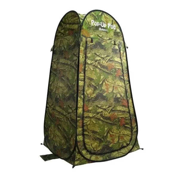 GigaTent 1-Person Pop-Up Privacy Shelter Tent, Portable Camouflage Polyester with Heavy-Duty Steel Frame, Water-Resistant for Outdoor Adventure, One-Person Frame Tents