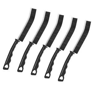 5 Pcs Crevice Cleaning brush，Hard Bristle Gap Brush，Multifunctional tile cleaning brush，for Bathroom Household Kitchen Tiles Window Crevice Cleaning，Spring Cleaning Tool