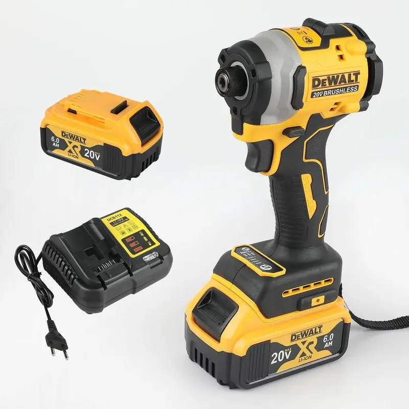 Dewalt DCF850 205N·m Impact Electric Drill Brushless Cordless 3250RPM Screwdriver 20V Lithium Battery Cordless Driver Drill Wireless Lithium Drill