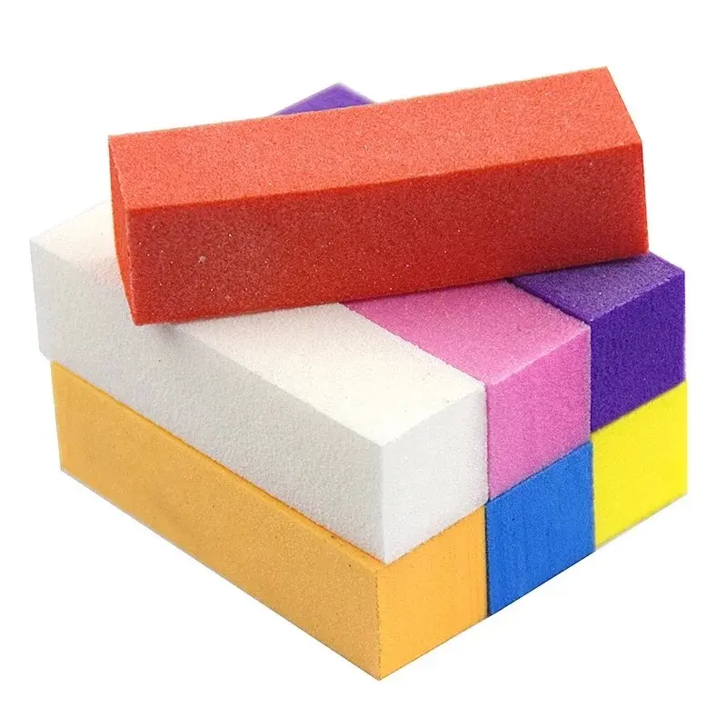 Juego de 4 Mini Esponja Eva Cuadrada Profesional De Uñas De 4 Lados ES-001 - Square Eva Sponge for Nails