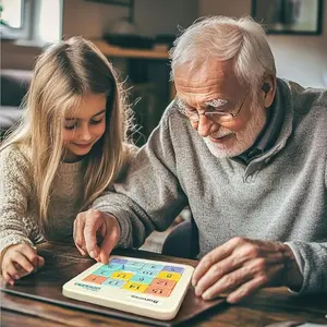 Magnetic Sliding Number Puzzle Toy, Interactive Logic Training Game, Party Activity Gift, Festival Present, Birthday Gift Idea