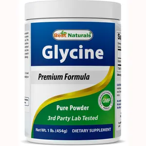 Best Naturals Glycine premium formula 1 Lb Pure Powder Healthcare Amino