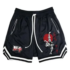 Baki Hanma Gym Shorts