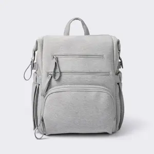 Boxy Diaper Backpack - Gray - Cloud Island
