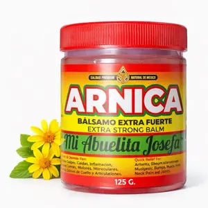 Arnica Extra Strong Balm 125g | Bálsamo Arnica Fuerza Extra | De Mi Abuelita Josefa | Muscle & Joint Relief