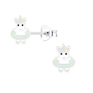 925 Silver Unicorn Earrings - Magical and Mythical Jewelry