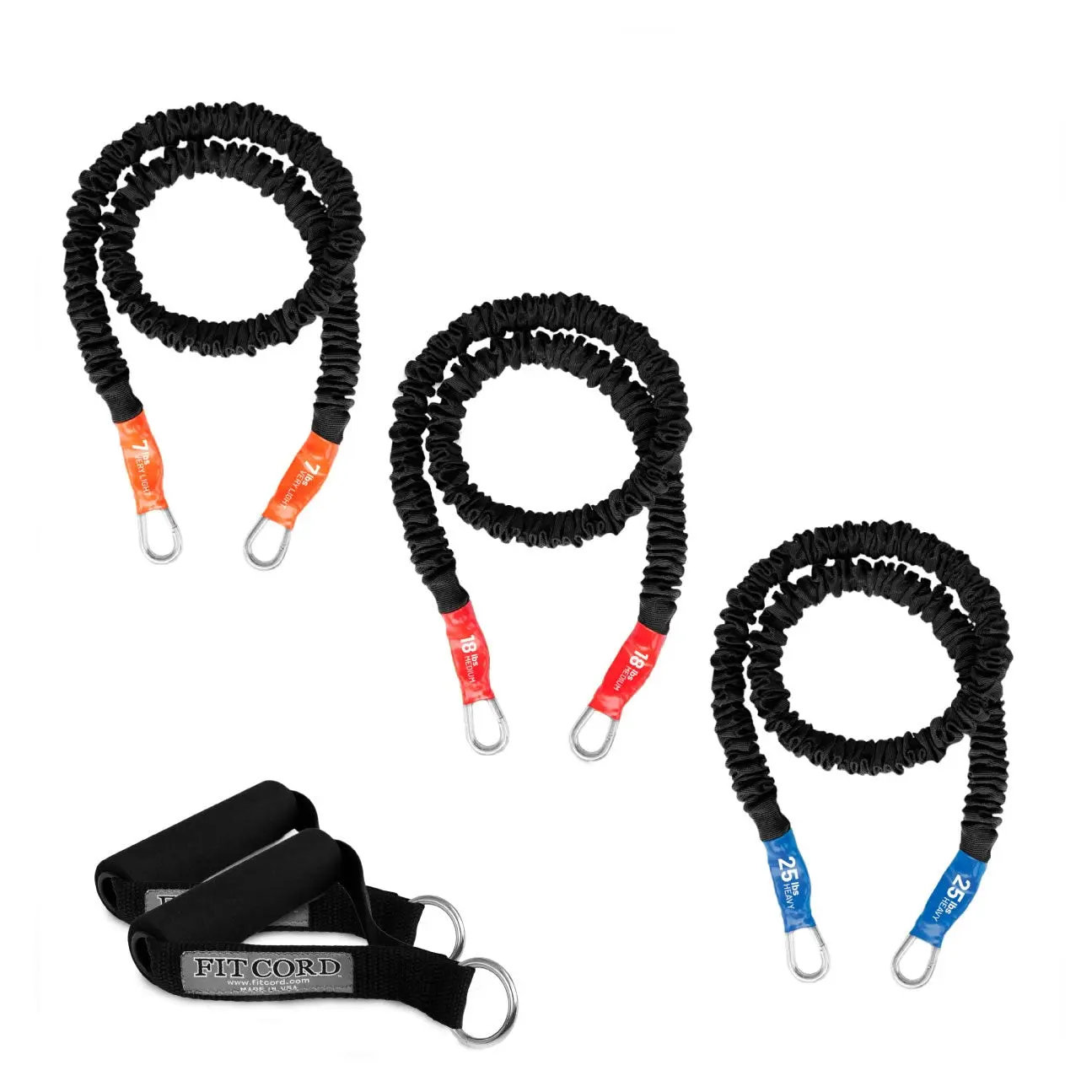 Body Sculpting Band Kit- 3 Pack (12lb/18lb/25lb)