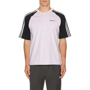 adidas by Wales Bonner Football Tee in Light Purple Unisex