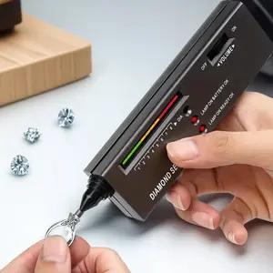 Portable Diamond Tester Pen | Accurate Gemstone Hardness Testing Tool for Jewelry, Jade, Crystal & Moissanite | Professional Gemological Identification Device Detector