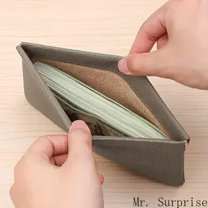 [Father's Day gift] Best gift choice Self-Closing Long Wallet with Zipper Closure - Compact Travel Organizer for Cash, Cards, Passport, Headphones & Cables - Durable Everyday Use Cosmetic Pouch, Minimalist Design