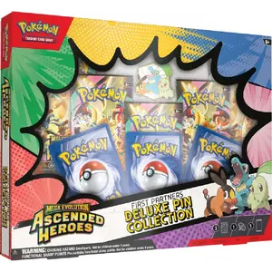 Mega Evolution: Ascended Heroes First Partners Deluxe Pin Collection