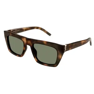 Pre-owned Saint Laurent SL M156 Havana Tortoiseshell Sunglasses SLG03
