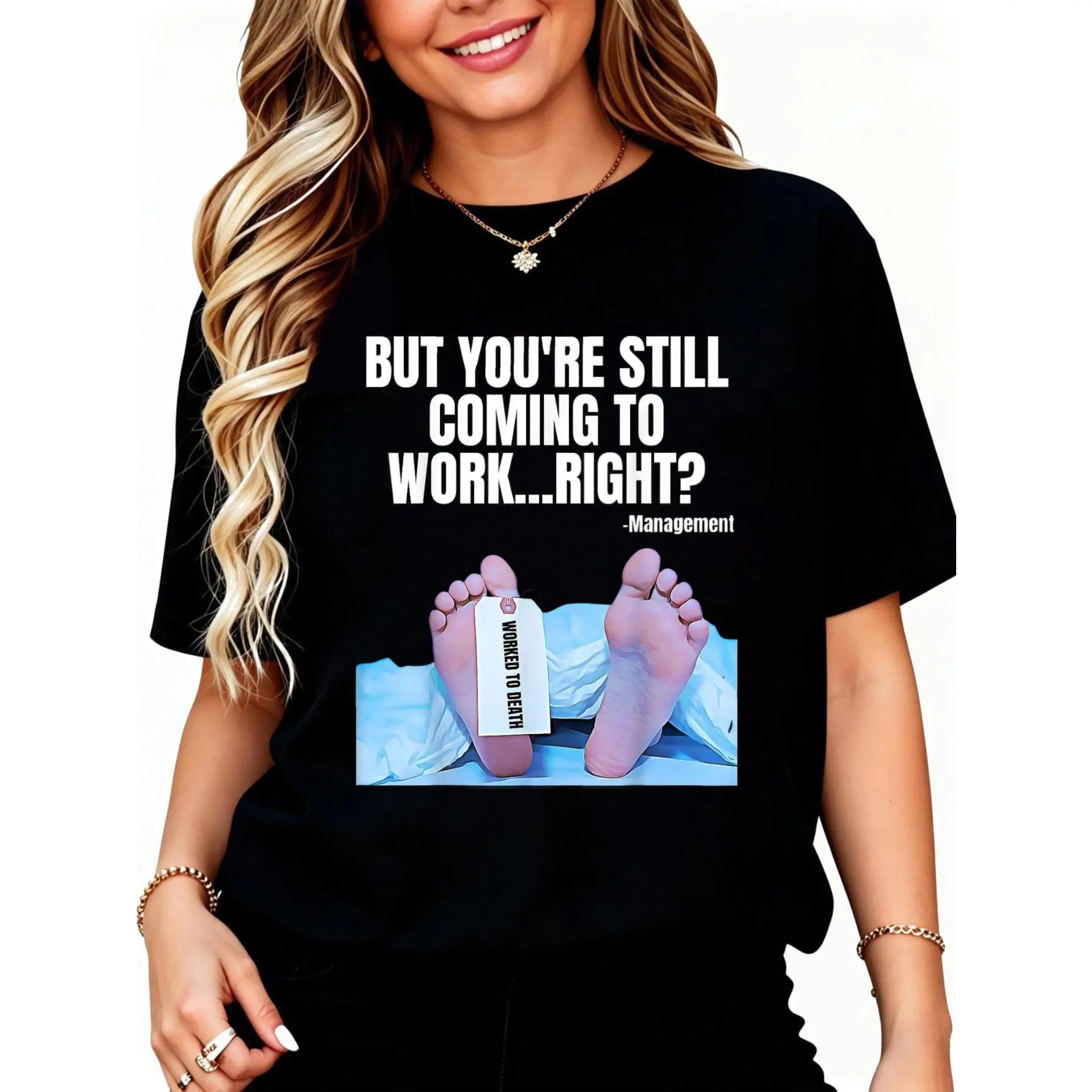 Office Humor Manager Employee Job and Career Funny Work Meme T-Shirt
