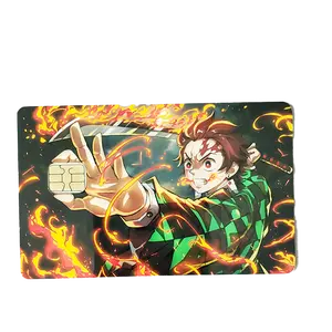 Tanjiro debit card sticker