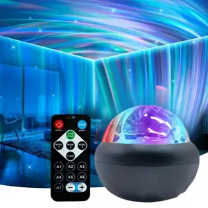 LED Atmosphere Night Light, New Aurora RGB Remote Control, USB Powered, Base, Ideal for Living Room, Bedroom, Party, Ktv, Holiday Gift, Led Lights