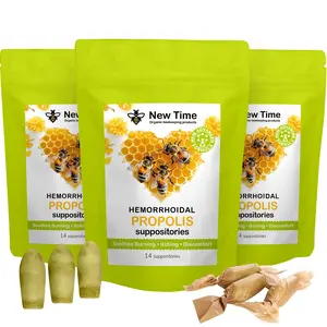 Organic Propolis Suppositories – 3-Pack (42 Count) | Natural Personal Care for Men & Women