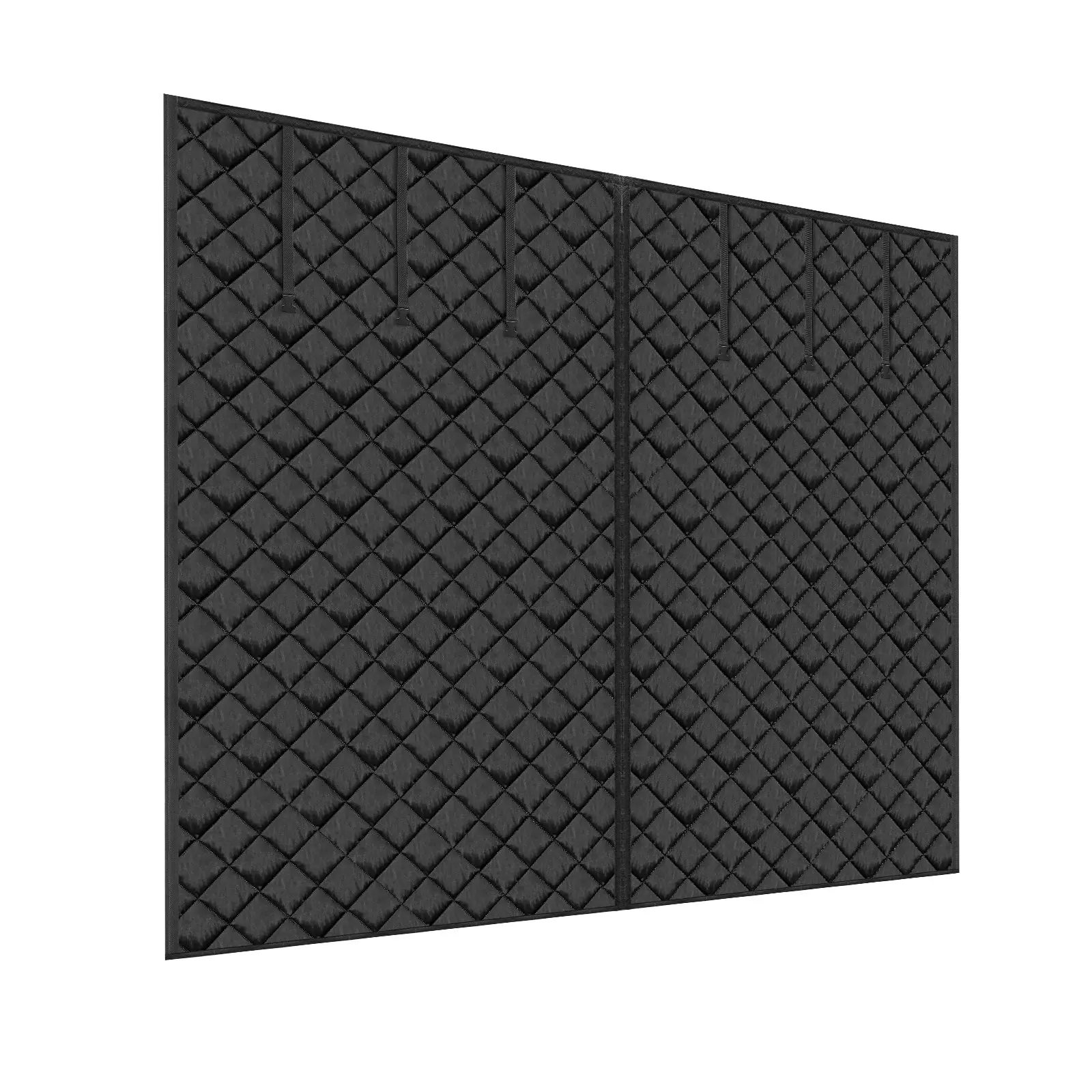 【summerfinds】VEVOR Garage Door Screen for Winter 8.3 x 7.15 ft Garage Door Insulation Kit, Garage Door Curtain, Thermal Insulated Curtain