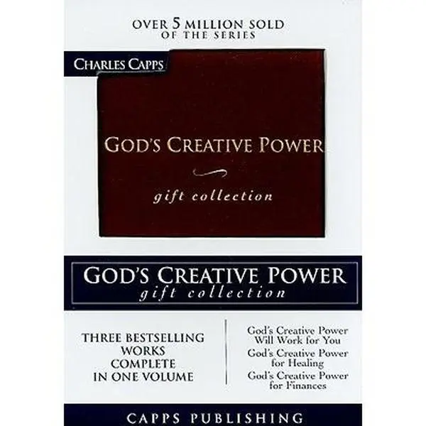 God's Creative Power Gift Collection -- Charles Capps, Leather / Fine Binding