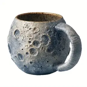 Planetary Mug Collection, Unique Space - Themed Coffee Cups, Space Embossed Planet Mugs, Solar System Planet Mugs Set, Earth & Moon & for SATURN & Sun Mug, for Astronomy Lovers
