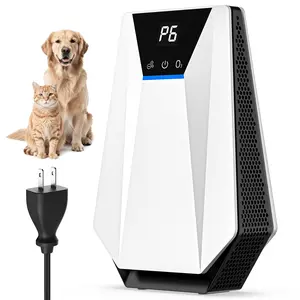 Portable Odor Eliminator for Home & Pets, Negative Ion Air Cleaner, 6 Timer Settings, No Filter Required, Ultra-Quiet Sleep Mode for Bedroom, Bathroom, Kitchen & Small Spaces