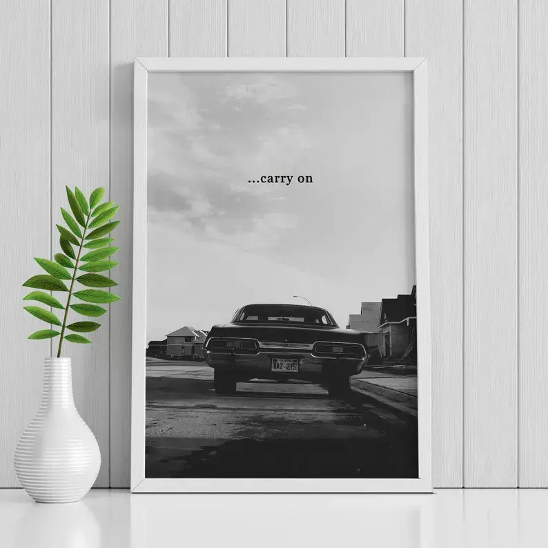 Supernatural Movie Poster Wall Art Home Decor Movie Collectibles Unique Birthday Gifts Unframed sohochic