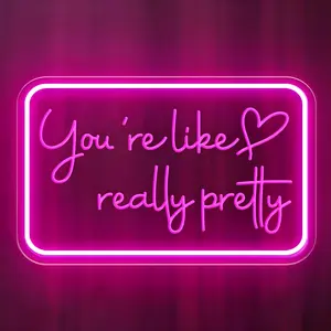 Adjustable USB Powered Neon Sign, Led Signs, Wall Decorative LED Light for Teen Girls' Room, Bedroom, Salon, Wedding Party, Neon Name Sign, Led Neon Lights