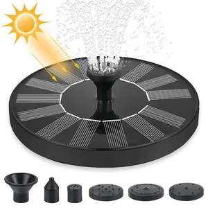 Mini Solar Water Fountain Pool Waterfall
