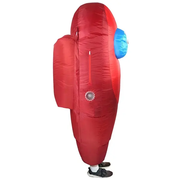 Kids Red Sus Crewmate Killer Costume