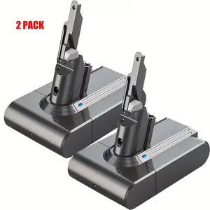2 Pack 6400mAh 21.6V Replacement Battery for V7 SV11 Series – Compatible with V7 Motorhead/Animal/Trigger/Car+Boat/Absolute Handheld Vacuum Cleaners