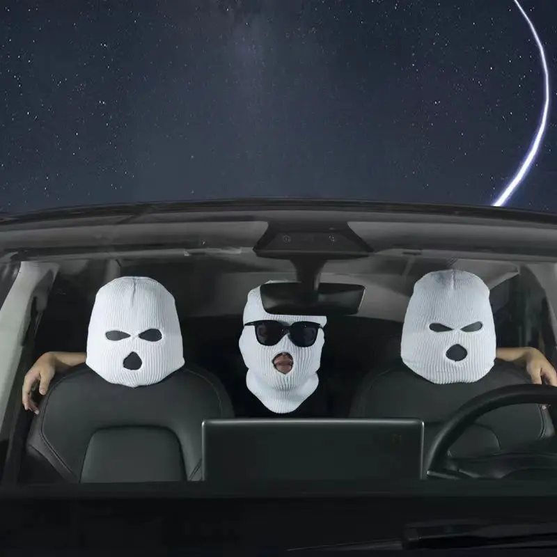 Universal Car Headrest Cover Set, Fun and Quirky Design, and Options, Comfortable Fit for All Seats, Easy Installation, Car Interior Accessory, Car Accessories