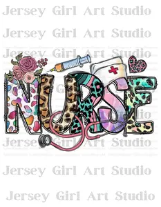 ST- Nurse 1 Sublimation Transfer