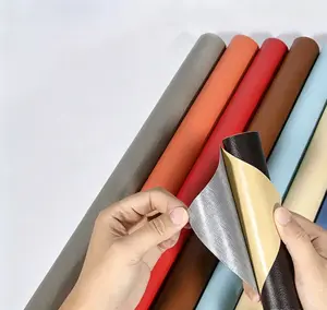 20*54 Inch Self-Adhesive Leather Sticker Patch Cuttable Sofa Repair,PVC Leatherette Waterproof Upholstery Fabric,Leather Stickers Self Adhesiveleather Repair Patch,for Car Seat, Couch, Chair