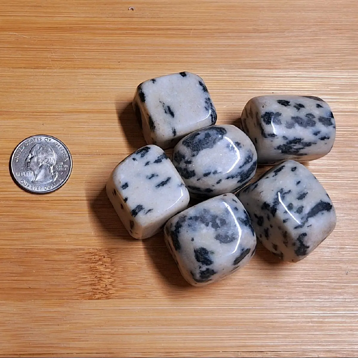 Tumbled Black K2 Granite