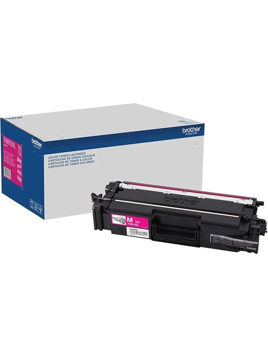 Brother TN810XLM-PCI Genuine High Yield Toner Cartridge - Replacement Toner, Magenta