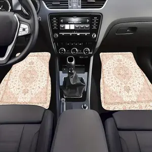 Bohemian Ethnic Vintage Pattern Car Floor Mat, Durable Stain Resistant Non-slip Car Mat, Universal Car Interior Accessories Girls