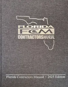 Florida Contractors Manual 2025 Edition