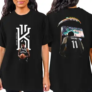 Kyrie Irving 11 V4 Premium Acid ed 100% Cotton T-Shirt Kai Uncle Drew Fans Apparel Gift For True Basketball Fans Gra All Tee for All-Day Comfort